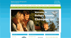 Desktop Screenshot of desotocountychiropractic.com